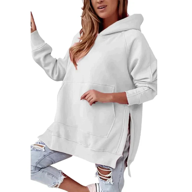Sweat à capuche élégant pour femme – élégant, polyvalent et confortable