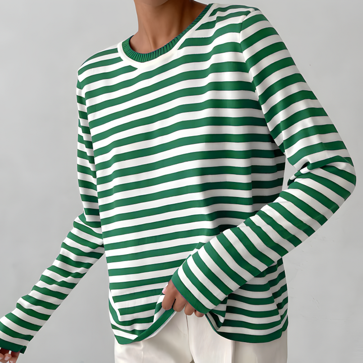 Oskar - T-shirt rayé élégant