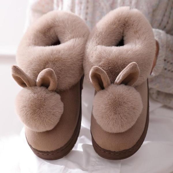 Mia - pantoufles lapin