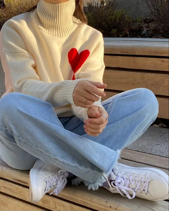 Years |  Turtleneck sweater made of wool