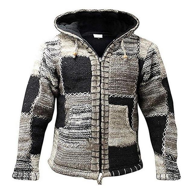 Manuel - cardigan patchwork alla moda per uomini