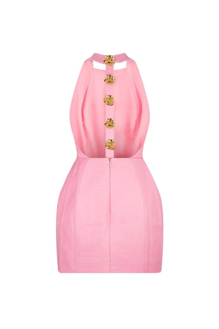 Avielle - Robe courte - Élégante - Matériau luxueux - Idéale pour soirée pour femmes