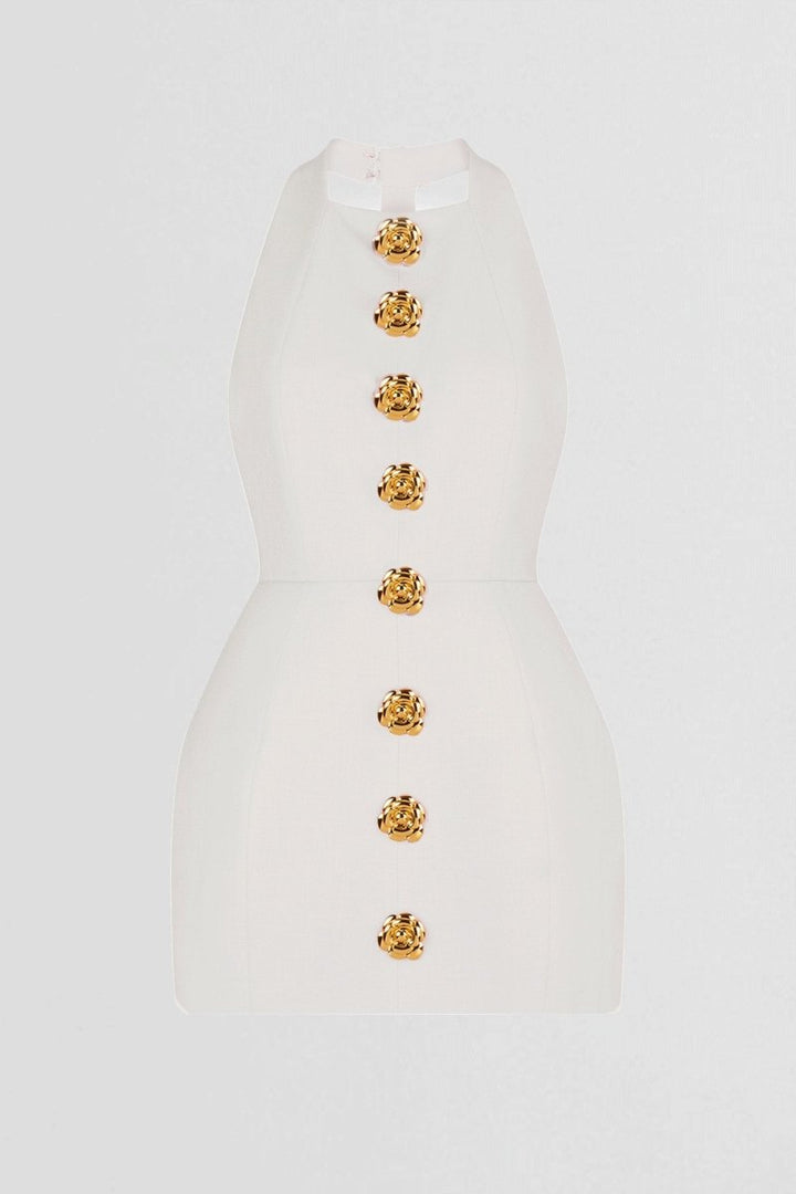 Avielle - Robe courte - Élégante - Matériau luxueux - Idéale pour soirée pour femmes