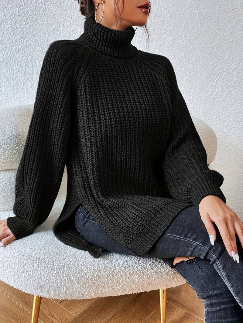 Katheryn - Pull tricoté grande taille femme