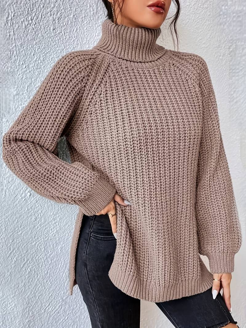 Katheryn - Pull tricoté grande taille femme