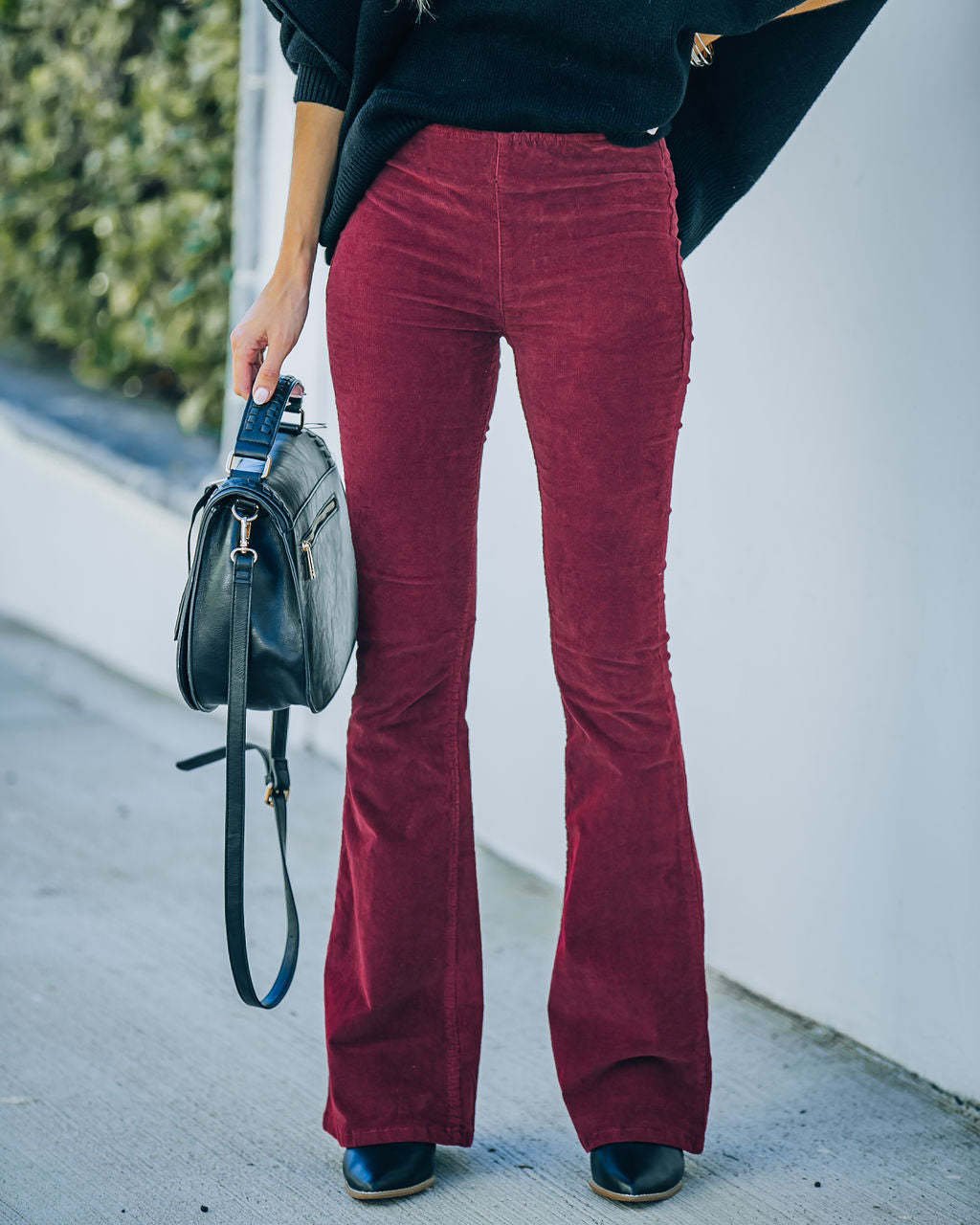Brylle | Pantalon évasé à la mode avec stretch