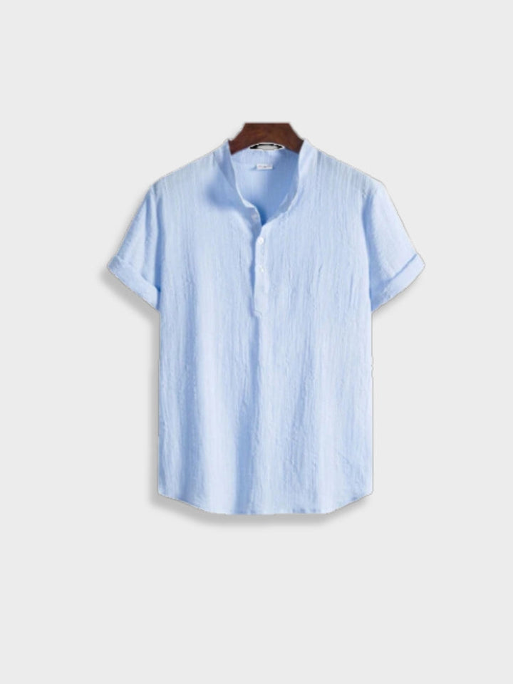 Chemise d'été en lin pour hommes
