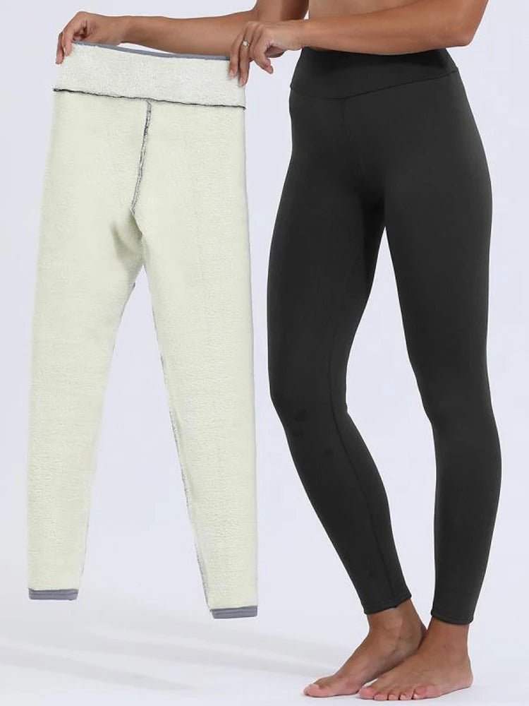 KATE | Leggings en polaire d'hiver douillets pour femmes