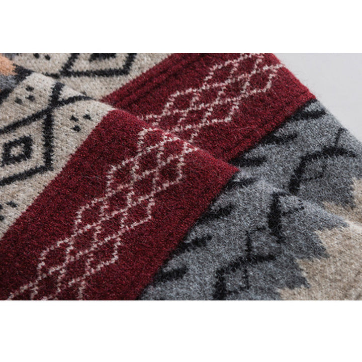 May - Gestreifter Vintage-Pullover