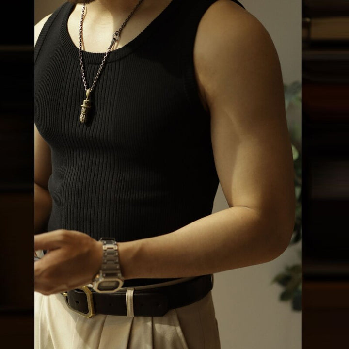 Old Money - Men's tank top - Cotton