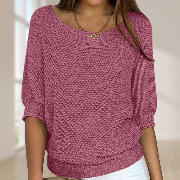 Alayah – pull en maille à manches mi-longues