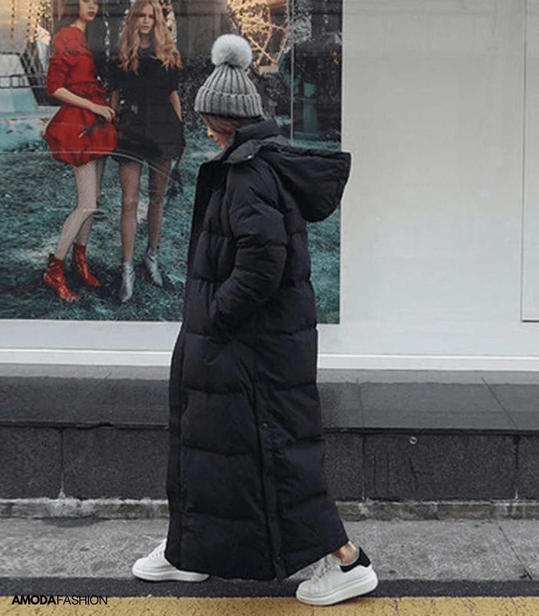 Parka d'hiver surdimensionné pour femmes