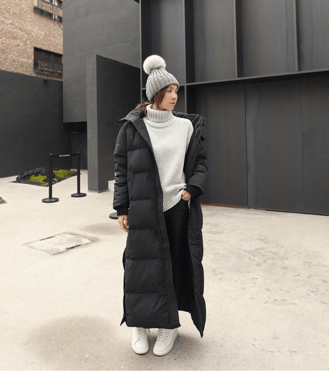 Parka d'hiver surdimensionné pour femmes