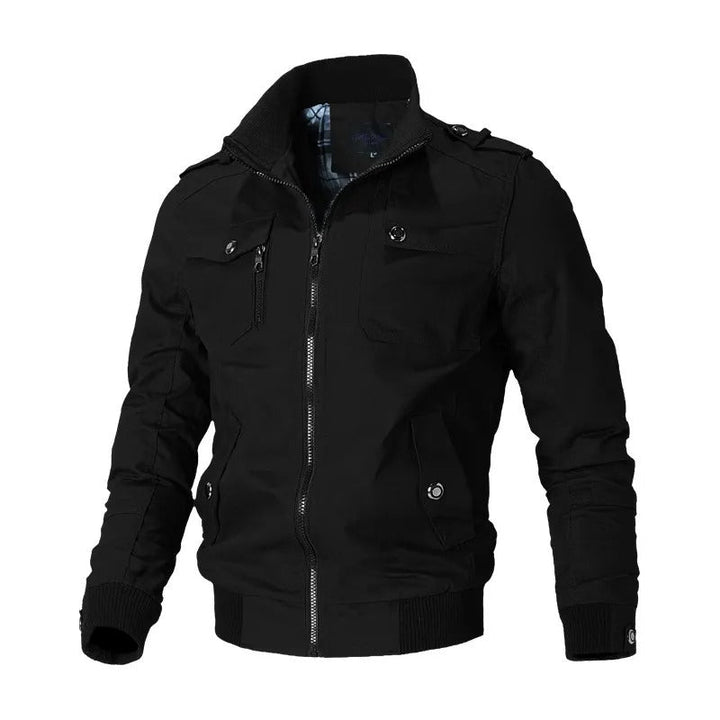 Casual Comfortable Windbreaker Bomber Jacket for Men | Ideal for spring and autumn