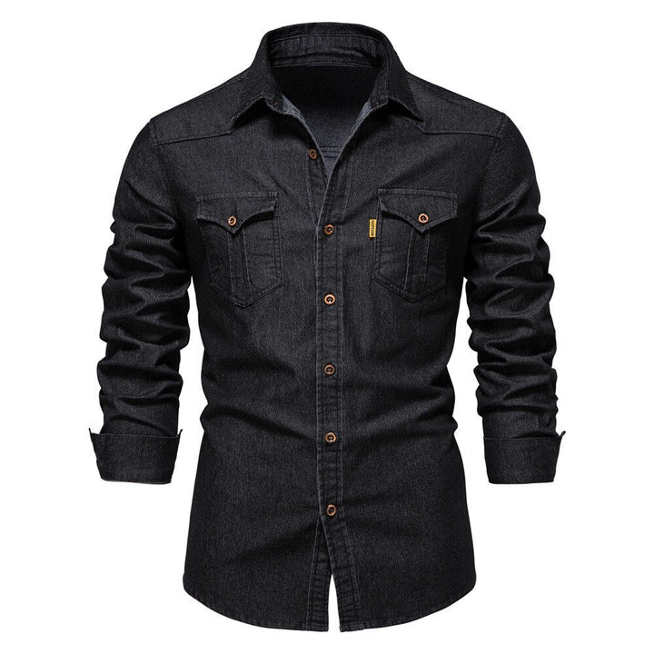 George - Camicia di jeans elasticizzata in cotone