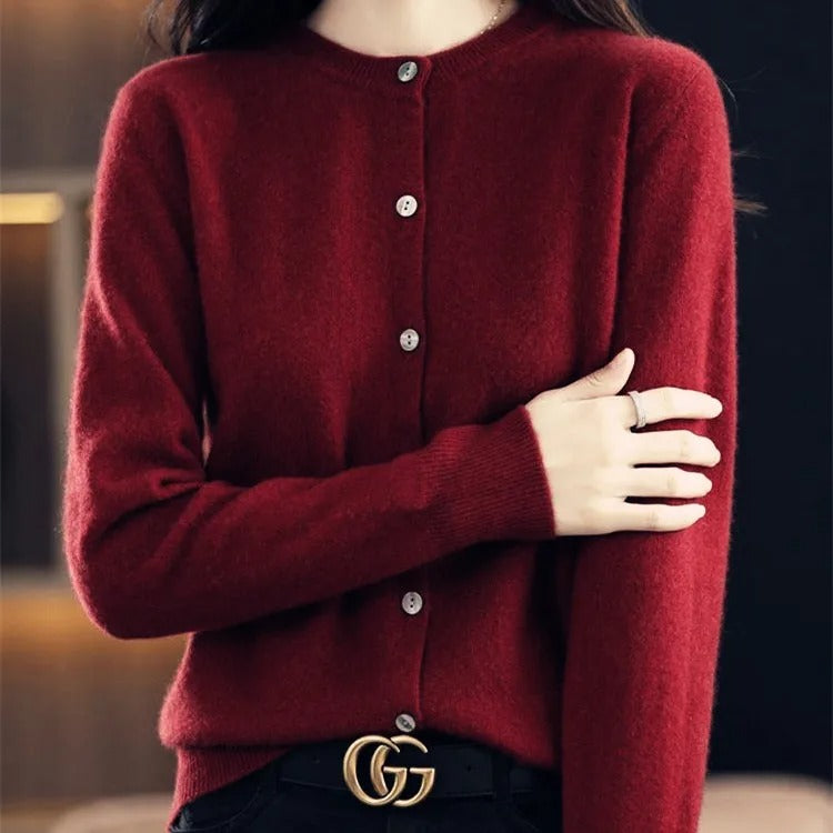 Mélody - O neckline knitted sweater
