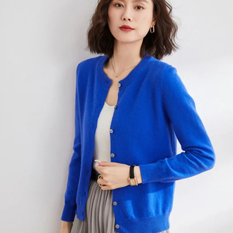 Mélody - O neckline knitted sweater
