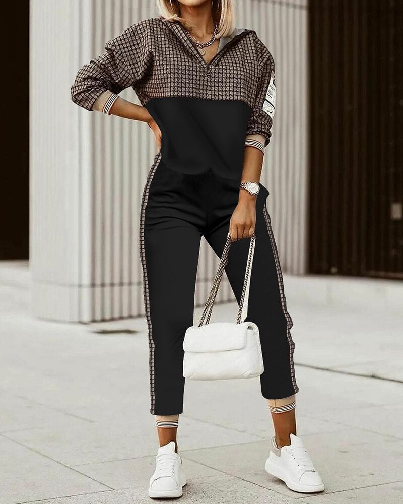 Chloe Premium Survêtement | Loungewear luxueuse et confortable pour femmes
