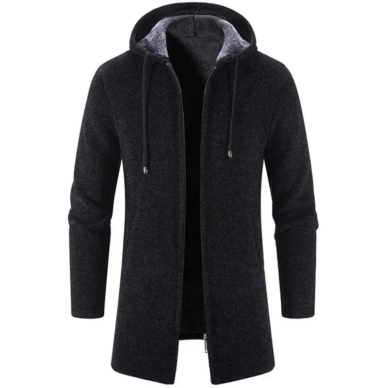 Boyce - Long knitted cardigan for men