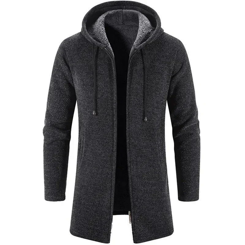 Boyce - Long knitted cardigan for men