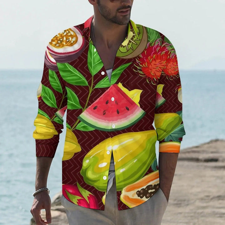 Gerald - Camicia a maniche lunghe per uomini