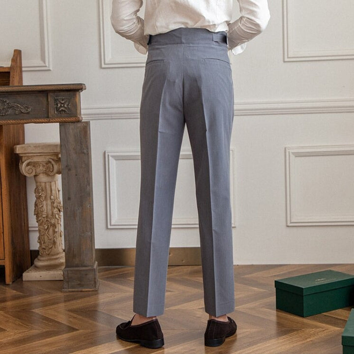 Zeke - Pantalon élégant pour homme avec boucle