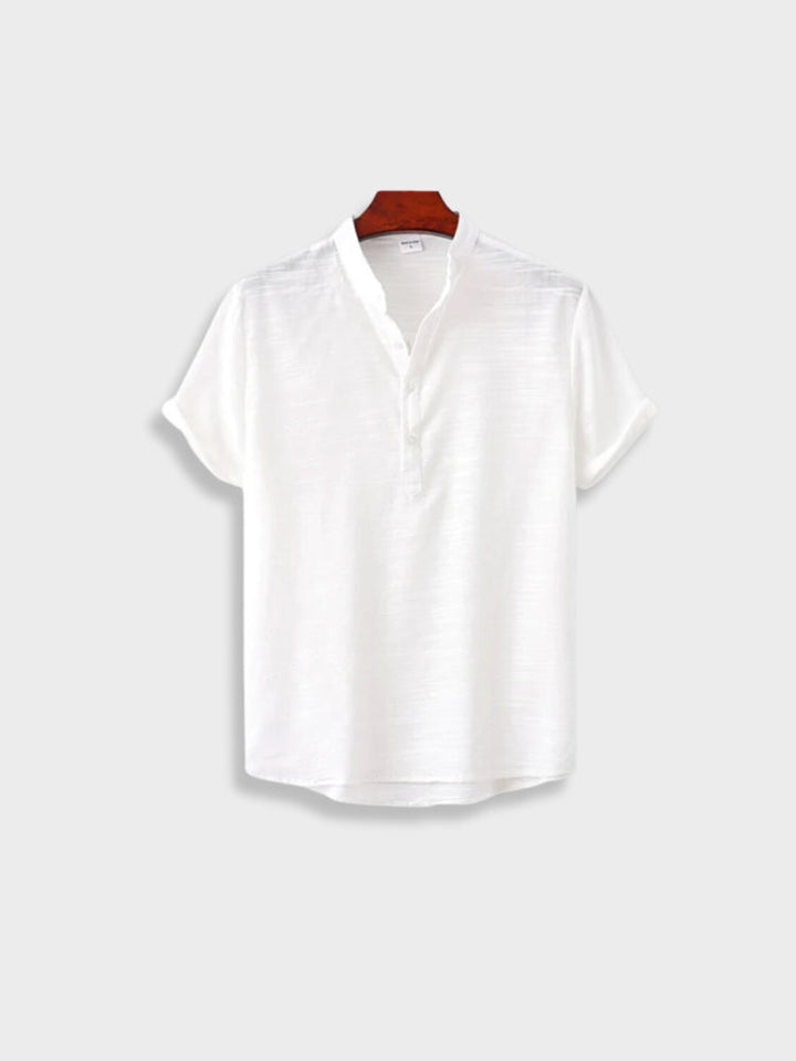 Chemise d'été en lin pour hommes
