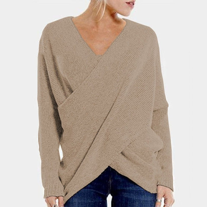 Marjolaine - Crossed Sweater