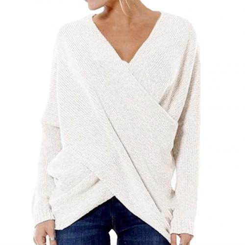Marjolaine - Crossed Sweater