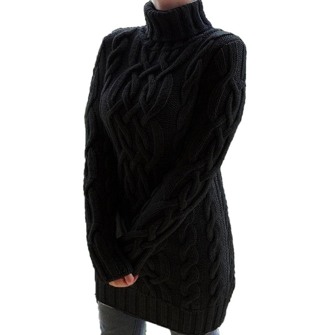 Jacquette - Reste bien au chaud avec cette robe en maille stylée