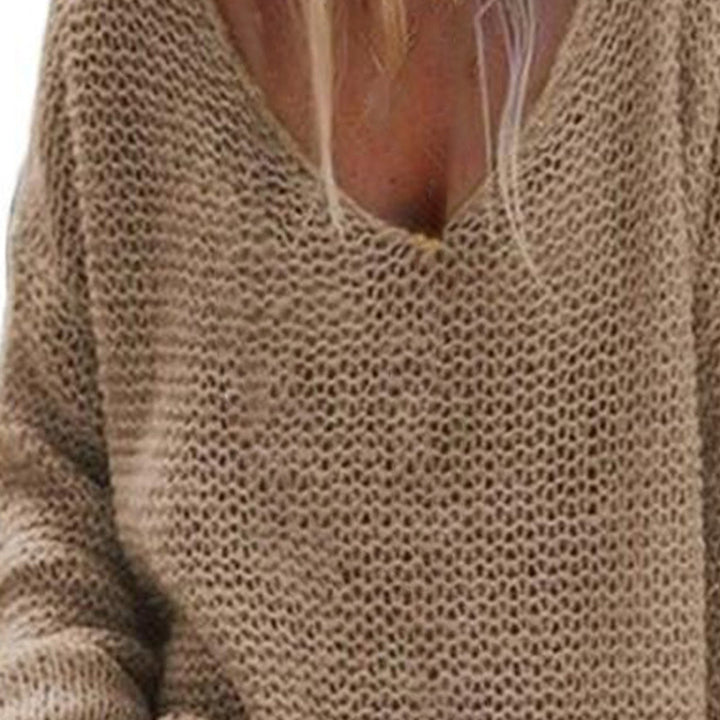 Josseline - Langärmeliges Strick-Top