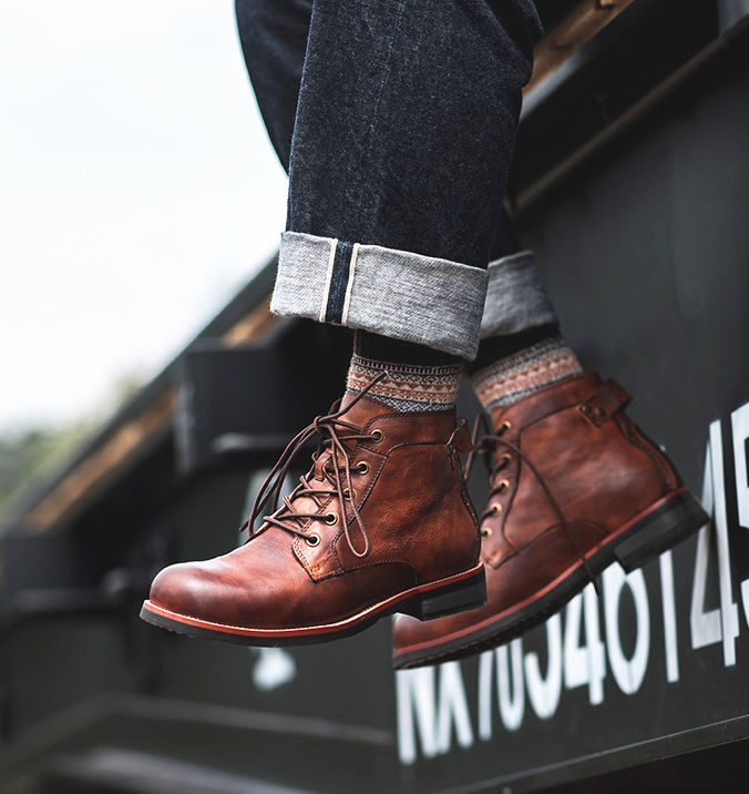 Huntah - Comfortable Leather Shoes