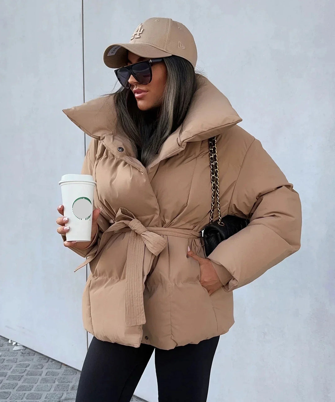 Samantha - Giacca imbottita calda e casual