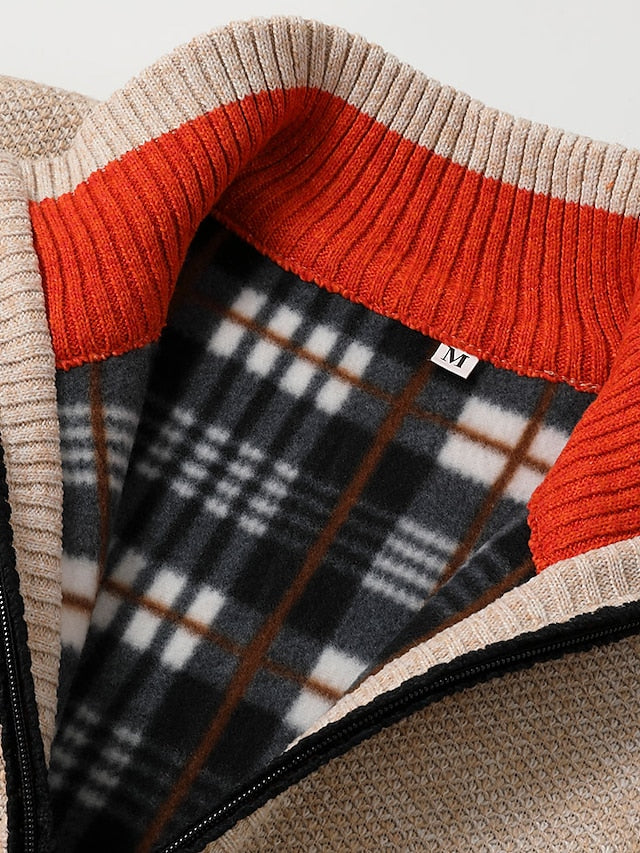 RALPH POLO - Maglione con zip elegante per uomo (design italiano)