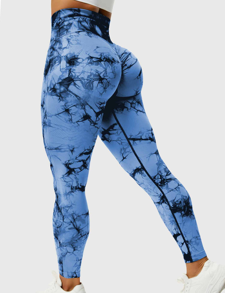 Leggings de sport pour femmes sans couture avec taille haute – opaque, sculptant la silhouette et confortable