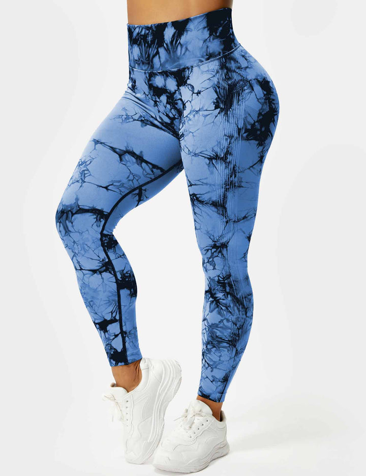 Leggings de sport pour femmes sans couture avec taille haute – opaque, sculptant la silhouette et confortable