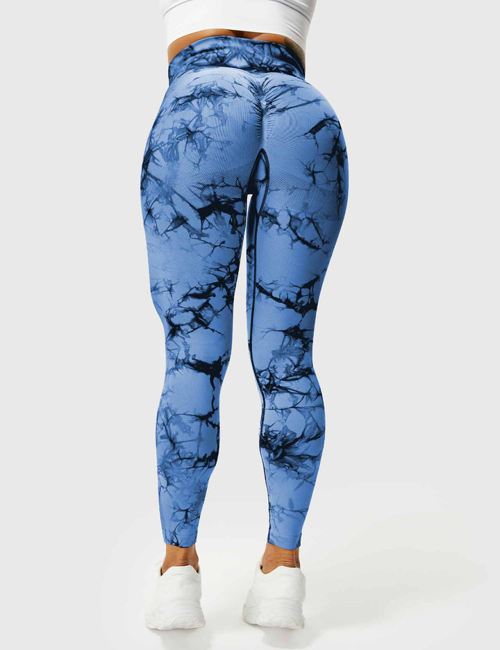 Leggings de sport pour femmes sans couture avec taille haute – opaque, sculptant la silhouette et confortable