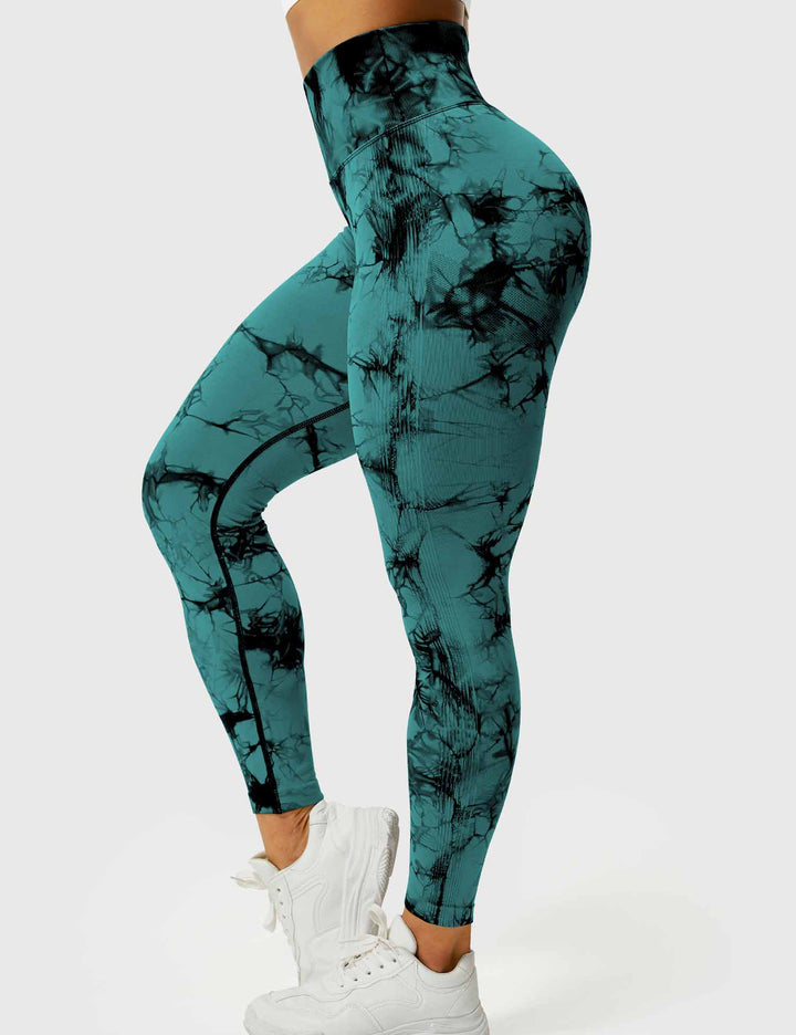 Leggings de sport pour femmes sans couture avec taille haute – opaque, sculptant la silhouette et confortable