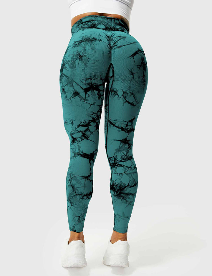 Leggings de sport pour femmes sans couture avec taille haute – opaque, sculptant la silhouette et confortable