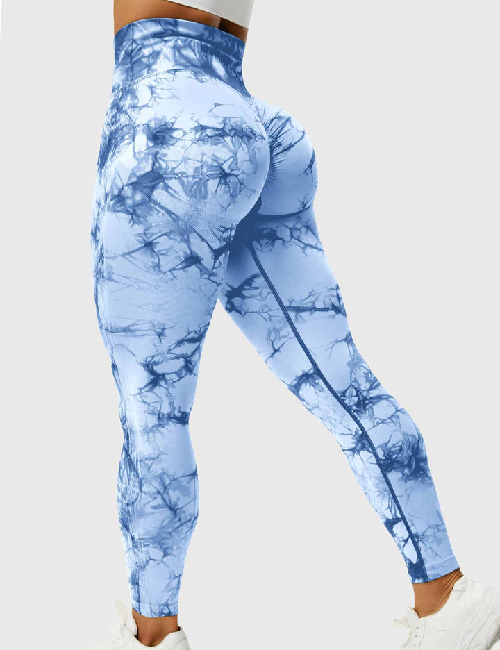 Leggings de sport pour femmes sans couture avec taille haute – opaque, sculptant la silhouette et confortable