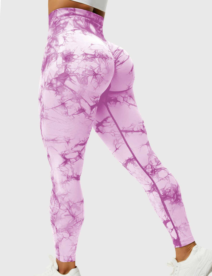 Leggings de sport pour femmes sans couture avec taille haute – opaque, sculptant la silhouette et confortable