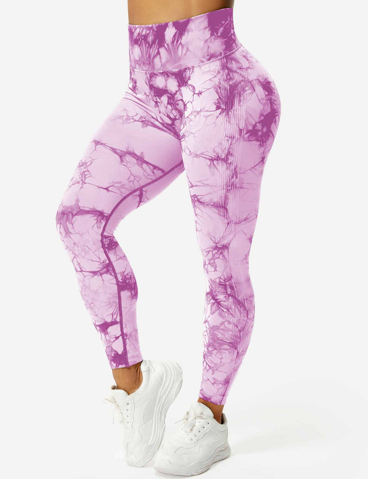Leggings de sport pour femmes sans couture avec taille haute – opaque, sculptant la silhouette et confortable
