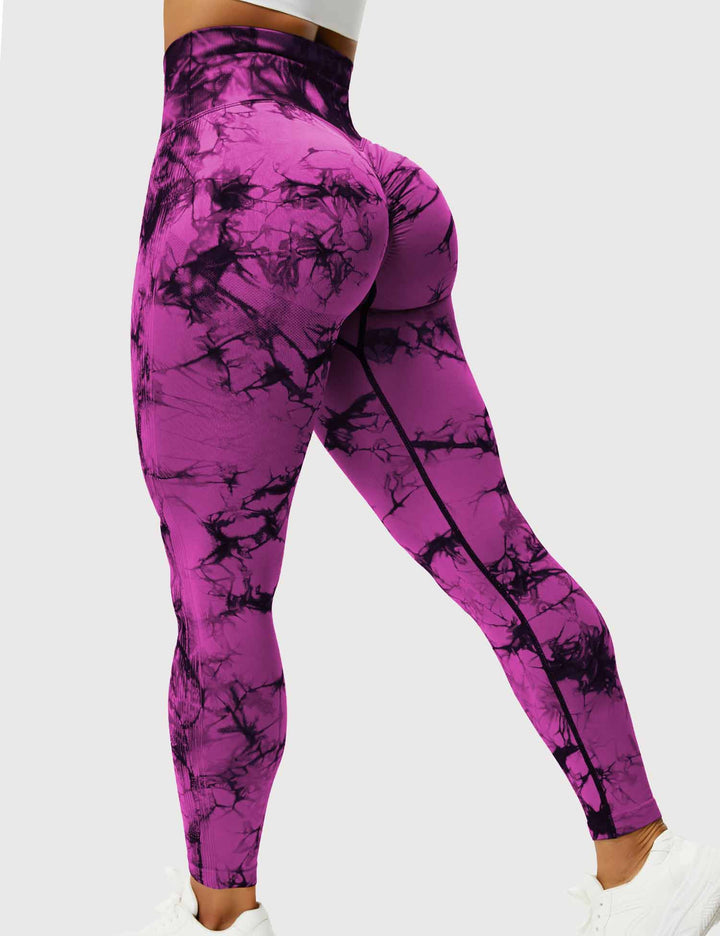 Leggings de sport pour femmes sans couture avec taille haute – opaque, sculptant la silhouette et confortable