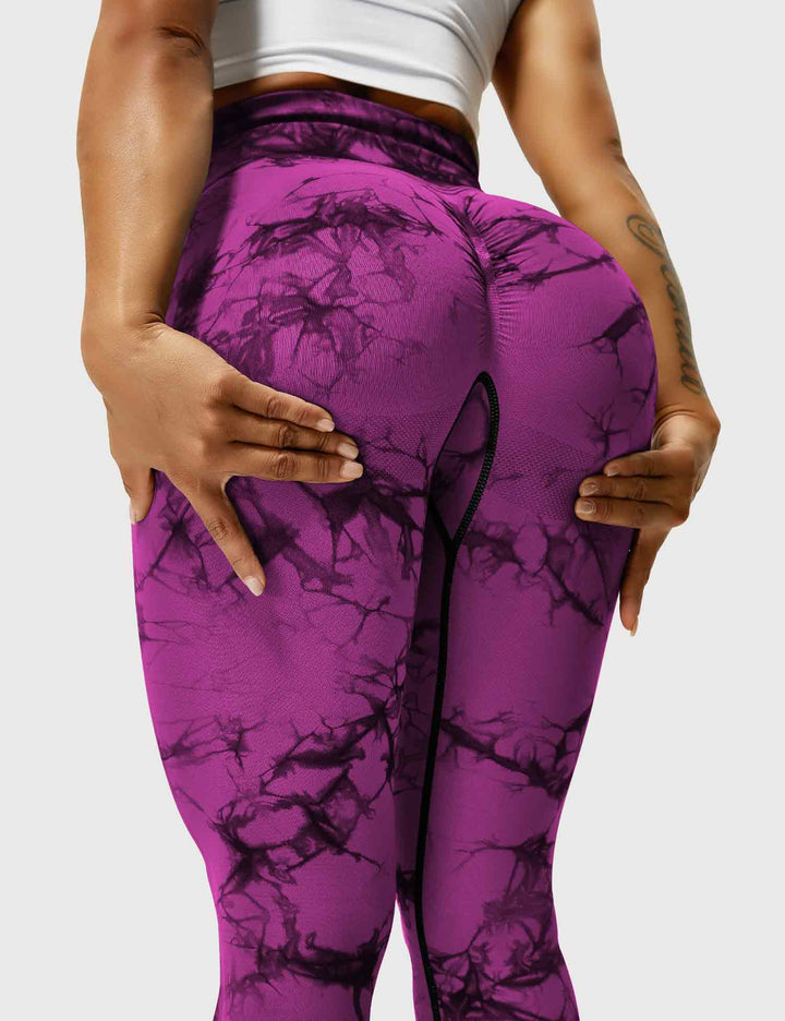 Leggings de sport pour femmes sans couture avec taille haute – opaque, sculptant la silhouette et confortable