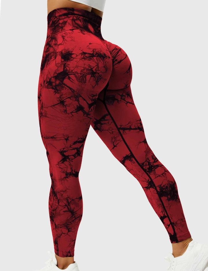 Leggings de sport pour femmes sans couture avec taille haute – opaque, sculptant la silhouette et confortable