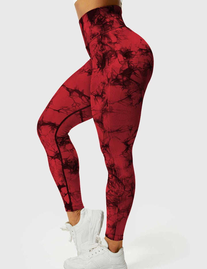 Leggings de sport pour femmes sans couture avec taille haute – opaque, sculptant la silhouette et confortable