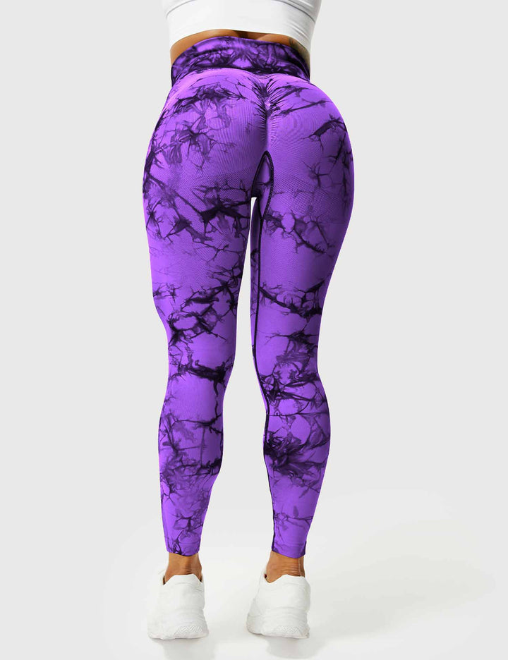 Leggings de sport pour femmes sans couture avec taille haute – opaque, sculptant la silhouette et confortable